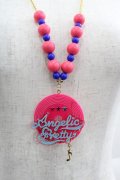Angelic Pretty / Neon Musicネックレス  ピンク I-25-06-04-100-AP-AC-HD-ZI