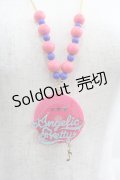 Angelic Pretty / Neon Musicネックレス  ピンク I-25-06-04-100-AP-AC-HD-ZI