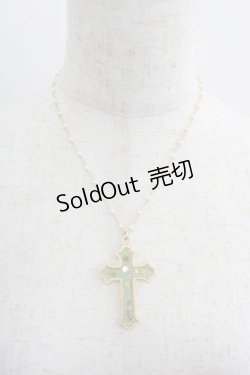 画像2: Victorian maiden / 雪の結晶クロスネックレス  ゴールド I-25-06-04-101-CL-AC-HD-ZI
