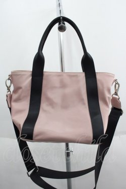 画像2: MARY QUANT / ロゴショルダーバッグ  ピンクＸ黒 I-25-06-04-102-LO-BG-HD-ZI