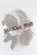 BABY,THE STARS SHINE BRIGHT / HAT Schwan〜ルートヴィヒの憧れと空想のAria〜ヘッドドレス  ネイビー I-25-06-04-109-BA-AC-HD-ZI