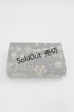画像2: Jean Paul GAULTIER / W/アンティークドール折財布  黒Ｘブラウン I-25-06-04-116-GO-ZA-HD-ZI