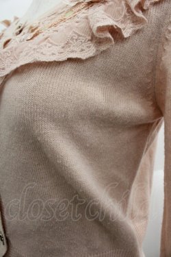 画像3: LIZ LISA / はしごレースニットカーディガン  ピンク I-25-06-04-025-LO-TO-HD-ZI
