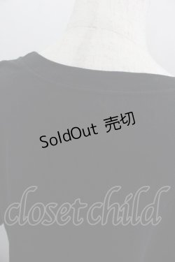 画像3: Candy Stripper / MISTERIOUS TEA PARTY BIG Tシャツ  黒Ｘ白 I-25-06-04-034-PU-TS-HD-ZI