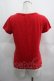 画像2: Jane Marple / チェリーTシャツ  レッド I-25-06-04-037-JM-TS-HD-ZI (2)