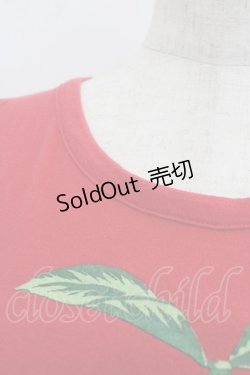 画像3: Jane Marple / チェリーTシャツ  レッド I-25-06-04-037-JM-TS-HD-ZI