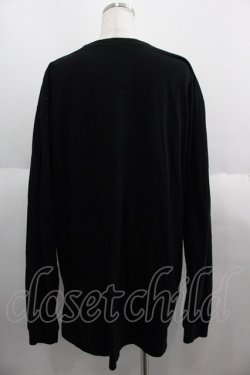 画像2: Candy Stripper / ARE YOU HERE  L/S TEE 2 黒 I-25-06-04-038-PU-TO-HD-ZI