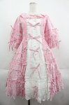 画像1: Angelic Pretty / Little Houseワンピース  ピンク I-25-06-08-050-AP-OP-HD-ZI (1)