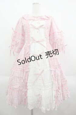 画像1: Angelic Pretty / Little Houseワンピース  ピンク I-25-06-08-050-AP-OP-HD-ZI