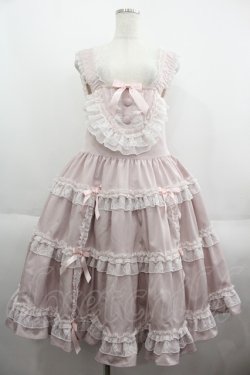 画像1: Angelic Pretty / Ladyティアードジャンパースカート  ピンク I-25-06-08-053-AP-OP-HD-ZI