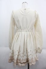画像2: LIZ LISA / 編み上げ刺繍ワンピース  アイボリー I-25-06-08-057-LO-OP-HD-ZI (2)
