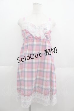 画像1: MILK / シャボンDOLLワンピース  ピンク I-25-06-08-066-ML-OP-HD-ZI