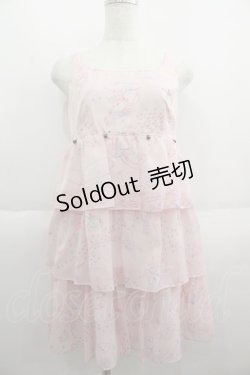 画像1: MILK / Star night for　Harajyukuドレス  ピンク I-25-06-08-073-ML-OP-HD-ZI