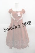 Shirley Temple / リボンツイード半袖ワンピース 160CM ブラウン I-25-06-08-099-ET-OP-HD-ZI