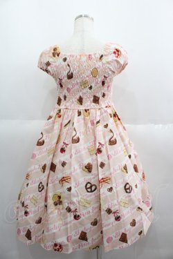 画像2: Shirley Temple / スイーツプリントワンピース 160CM ピンク I-25-06-08-100-ET-OP-HD-ZI