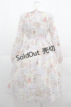 画像2: Emily Temple cute / Anniversary Patchworkワンピース  ピンクＸサックスＸ白 I-25-06-08-104-ET-OP-HD-ZI