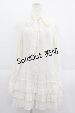 画像1: Sheglit / "Royal"フリルブラウス  生成り I-25-06-08-038-EL-BL-HD-ZI