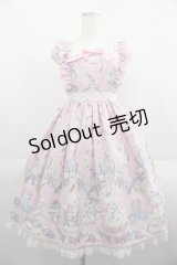 Angelic Pretty / Flower Garden Teatimeジャンパースカート  ピンク I-25-06-08-046-AP-OP-HD-ZI
