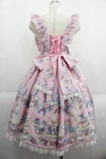 画像2: Angelic Pretty / Flower Garden Teatimeジャンパースカート  ピンク I-25-06-08-046-AP-OP-HD-ZI (2)