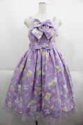 Angelic Pretty / SPACE TOYSジャンパースカート  ラベンダー I-25-06-08-049-AP-OP-HD-ZI