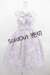 Angelic Pretty / SPACE TOYSジャンパースカート  ラベンダー I-25-06-08-049-AP-OP-HD-ZI