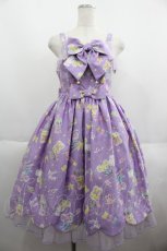 画像1: Angelic Pretty / SPACE TOYSジャンパースカート  ラベンダー I-25-06-08-049-AP-OP-HD-ZI (1)