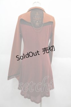 画像2: Ozz oneste / 彼岸刀刺繍チュニック  オレンジ I-25-06-11-079-OO-TO-HD-ZI