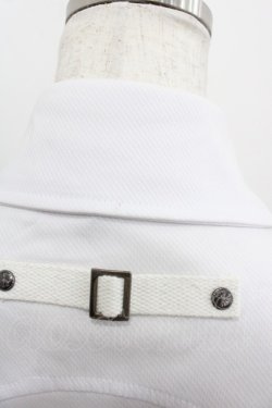 画像3: Ozz Croce / 襟クロス刺繍ポロシャツ  ホワイト I-25-06-11-086-OO-BL-HD-ZI