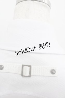 画像3: Ozz Croce / 襟クロス刺繍ポロシャツ  ホワイト I-25-06-11-086-OO-BL-HD-ZI