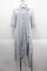 画像1: Ozz oneste / 金魚ptロングブラウス  ライトブルー I-25-06-11-089-OO-OP-HD-ZI (1)