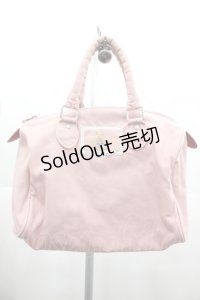 PINK HOUSE / ボストンハンドバッグ  ピンク I-25-06-11-096-LO-BG-HD-ZI