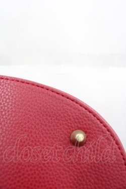 画像5: m petit by misako / AMスカラップ2WAYバッグ  赤Ｘ白 I-25-06-11-100-LO-ZA-HD-ZI