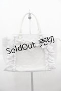 Ank Rouge / 確定ファンサのおまじないツイードBag  白 I-25-06-11-102-CA-BG-HD-ZI