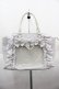 画像1: Ank Rouge / 確定ファンサのおまじないツイードBag  白 I-25-06-11-102-CA-BG-HD-ZI (1)