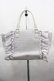 画像2: Ank Rouge / 確定ファンサのおまじないツイードBag  白 I-25-06-11-102-CA-BG-HD-ZI (2)