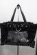 画像2: Ank Rouge / 確定ファンサのおまじないツイードBag  黒Ｘ白 I-25-06-11-104-CA-BG-HD-ZI (2)