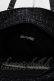 画像4: Ank Rouge / 確定ファンサのおまじないツイードBag  黒Ｘ白 I-25-06-11-104-CA-BG-HD-ZI (4)