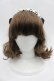 画像2: Shirley Temple / はしご風レースリボンカチューシャ  黒Ｘ白 I-25-06-11-109-ET-AC-HD-ZI (2)