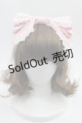 BABY,THE STARS SHINE BRIGHT / KC レースリボンカチューシャ  ピンクＸ白 I-25-06-11-110-BA-ZA-HD-ZI