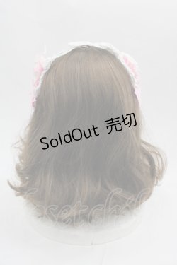 画像3: BABY,THE STARS SHINE BRIGHT / はわせレースヘッドドレス  ピンクＸ白 I-25-06-11-113-BA-AC-HD-ZI