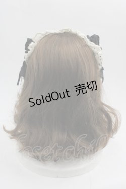 画像3: BABY,THE STARS SHINE BRIGHT / はわせレースヘッドドレス  黒Ｘ白 I-25-06-11-114-BA-AC-HD-ZI