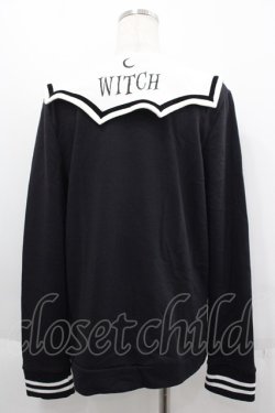 画像2: HELL CAT PUNKS / Witchセーラー衿カーディガン  ブラック I-25-06-11-016-PU-TO-HD-ZI