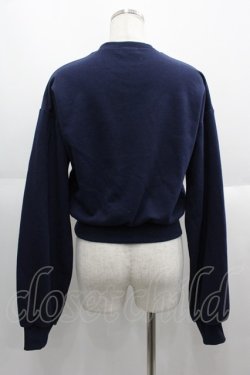 画像2: Darich / エンブロイダリースウェットトップス  ネイビーＸ白 I-25-06-11-022-LO-TO-HD-ZI
