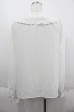画像2: Amavel / 鍵刺繍ブラウス  白 I-25-06-11-003-CA-BL-HD-ZI