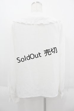 画像2: Amavel / 鍵刺繍ブラウス  白 I-25-06-11-003-CA-BL-HD-ZI