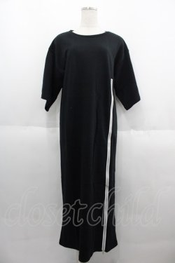画像1: HELL CAT PUNKS / ZIPロングTシャツワンピ  ホワイトジップ I-25-06-11-045-PU-OP-HD-ZI