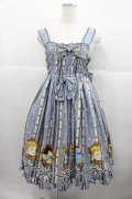 metamorphose / Happy ending storyシャーリングジャンパスカート  青 I-25-06-17-049-ME-OP-HD-ZI