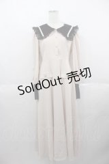 Me roir / 配色ワンピース M オフホワイト I-25-06-17-067-LO-OP-HD-ZI