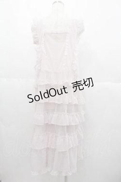 画像2: alcali / ドットチュールタブリエ  ピンク I-25-06-17-081-LO-OP-HD-ZS