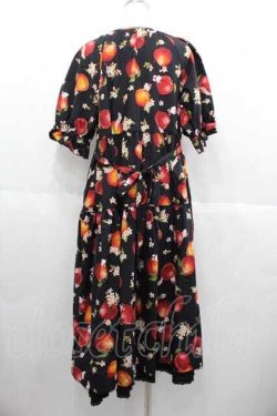 画像2: PINK HOUSE / PINK HOUSE×HELLO KITTY Patterned One-piece  黒 I-25-06-17-084-LO-OP-HD-ZI